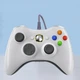 Ігровий джойстик Xbox 360 Wired Controller, провідний геймпад контролер для Xbox 360, ПК Білий WS-360-PR-White - зображення 1