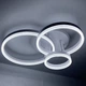 Люстра светодиодная потолочная LUMINARIA GENNY ROUND RGB 80W 4R 605x420 WHITE 220V IP20 (6951712300183) - изображение 4