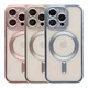 Чохол TPU Metallic Chrome Full Camera with Magsafe для iPhone 16 Pro Max Колір Titan - изображение 2