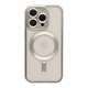 Чохол TPU Metallic Chrome Full Camera with Magsafe для iPhone 16 Pro Max Колір Chrome Silver - изображение 1