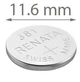 Батарейка часовая Renata 381, V381, SR1120SW, SR55 - изображение 1