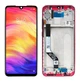 Дисплей Xiaomi Redmi Note 7, Note 7 Pro з сенсором і рамкою чорний-червоний - зображення 2