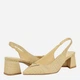 Женские слингбэки Guess 260220761 37.5 Бежевые (1159830579) - изображение 3