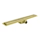 Трап для душевой кабины 500 мм Koer FD35-70x500-Brushed Gold с cухим и мокрым затвором AC0716 - изображение 1