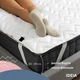 Простирадло IDEIA 87106 140*200 Мікрофібра Білий - зображення 5