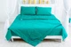 Летний постельный комплект MirSon №2402 EcoSilk 17-4735 Caterina одеяло 200х220 см + наволочки 2 х 50х70 см + простынь 220x240 см (2200003034325) - изображение 3