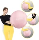 Мяч для фитнеса (фитбол) 4FIZJO 85 см Anti-Burst Pink (P-5907739317421) - изображение 5