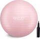 Мяч для фитнеса (фитбол) 4FIZJO 85 см Anti-Burst Pink (P-5907739317421) - изображение 4