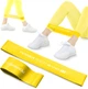Резинка для фитнеса 4FIZJO Mini Power Band 0.8 мм 5-10 кг Yellow (P-5907222931608) - изображение 1