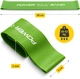 Резинка для фитнеса 4FIZJO Mini Power Band 1 мм 10-15 кг Green (P-5907222931615) - изображение 9