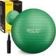 Мяч для фитнеса (фитбол) 4FIZJO 85 см Anti-Burst Green (P-5907739316394) - изображение 1