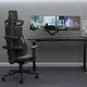 Геймерське крісло Cyberlux V8 Fabric Grey (арт. GM-V8 FG) - изображение 2