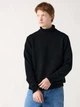 Свитер теплый зимний мужской Uniqlo 761596758 M Черный (1159830953) - изображение 1