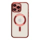 Чохол TPU Metallic Full Camera with Magsafe для iPhone 16 Pro Max Колір Red - изображение 1