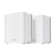Wi-Fi Mesh система Asus ZenWiFi BD4 BE3600 White комплект 2 маршрутизатори Wi-Fi 7 2.5G Ethernet 2LAN 2WAN AiMesh WPA3 для безшовного покриття мережі (90IG0960-MO3C20) - зображення 1