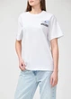 Футболка MOSCHINO JEANS женская белая (251K2A071337321001-M) - изображение 1