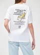Футболка MOSCHINO JEANS женская белая (251K2A071337321001-M) - изображение 2