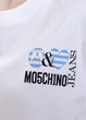 Футболка MOSCHINO JEANS женская белая (251K2A071337321001-M) - изображение 5