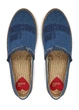 Эспадрильи женские MOSCHINO Love 39 голубые (JA10262G0MJO5700-39) - изображение 4