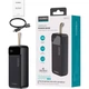Універсальна мобільна батарея choetech pd22.5w Digital pb 30000mAh (b730) - зображення 4