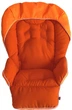 Чохол на стільчик для годування Chicco Polly 2 в 1 плащівка яскраво-помаранчевий DavLu (2in1000007) - изображение 2
