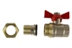 Кран кульовий STA Ц4335 американка 1/2" м, преміум NIK - зображення 3