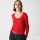 Кардиган Uniqlo розмір XS червоний (15) (466361) - изображение 1