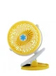 Мини вентилятор на прищепке с поворотным механизмом аккумуляторный от USB Mini Fan для охлаждения дома, рабочего места, офиса, кухни, дачи, помещения - изображение 1
