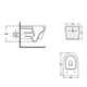 Унитаз подвесной Qtap Swan безободковый с сиденьем Soft-close QT16335180W - изображение 2