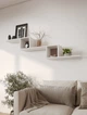 Полка-конструктор MebelStar 153,2x20x44,8 см Аляска белая (MBS-1797) - изображение 1