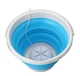 Ультразвукова пральна машинка портативна міні Turbine Wash Ultrasonic + відро (1857390621) - зображення 1