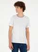 Футболка бавовняна довга чоловіча U.S. Polo Assn G081SZ011-000-2006751 (beyaz) XL Біла (8683858773505) - зображення 1