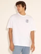 Футболка хлопковая длинная мужская U.S. Polo Assn G081SZ011-000-1931799(beyaz) M Белая с принтом (8683857761601) - изображение 1
