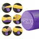 Массажный ролик 4FIZJO CARE+ EVA 60 x 15 см (валик, роллер) Purple (P-5907739314390) - изображение 6