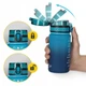 Бутылка для воды спортивная 4FIZJO 500 мл Sky Blue/Blue (P-5905973400732) - изображение 4