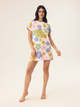 Koszula nocna damska bawełniana Bloovii Flovers 43073-10X L Wielobarwna (5903972576809) - obraz 3