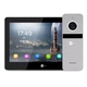 Комплект Neolight MEZZO Hybrid HD KIT B/Silver: гібридний відеодомофон 10.1" з Wi-Fi та 2 Мп відеопанель - изображение 1