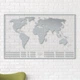 Скретч Постер Карта 1DEA.ME Travel Map AIR Flags - зображення 4