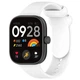 Ремінець для Redmi Watch 4 / Redmi Watch 5 силіконовий BeWatch White (77801003.1) - зображення 1