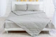 Летний постельный комплект MirSon №2416 Eco-Soft 116-5703 Light Gray одеяло 172х205 см + наволочки 2 х 50х70 см + простынь 200x220 см (2200003035155) - изображение 3