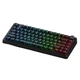 Игровая механическая клавиатура AULA F75 с RGB подсветкой Black Contour Lines, ENG + наклейки UA\RU - изображение 2