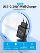 Зарядное устройство Vention 1-port Type-C Wall Charger(20W) EU-Plug Black (FADB0-EU) - изображение 4