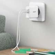 Зарядний пристрій UGREEN CD170 38W Type-C Wall Charger EU (White) (UGR-60468) - зображення 4