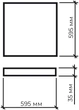 Светодиодная панель Eurolamp LED-Panel-40/40(595)N - изображение 6