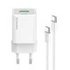 Сетевое зарядное устройство ColorWay GaN Mini 35W PD Port PPS USB (Type-C PD + USB QC4.0) White (CW-CHS055PDC-WT) + кабель USB Type-C - изображение 4