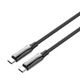 Кабель ColorWay USB Type-C + USB Type-C (M/M), 5.0 А, 1 м, Black (CW-CBPDCC069-BK) - изображение 1