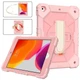 Чехол ARM Cover Apple iPad 9 (10.2") 2021 противоударный бронированный с подставкой Pink - изображение 2