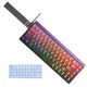 Ігрова механічна клавіатура AULA HERO 68 HE Magnetic Switch з RGB підсвіткою Red/Black, ENG + наклейки UA\RU - зображення 1