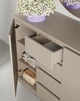 Комод в спальню MebelStar Нео 2Д4Ш 120x43x98 см Кашемір (MBS-1063) - зображення 3