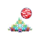 Конструктор Picasso магнитный Tiles Mini Diamond Series Set 100 деталей (817338022327) - изображение 2